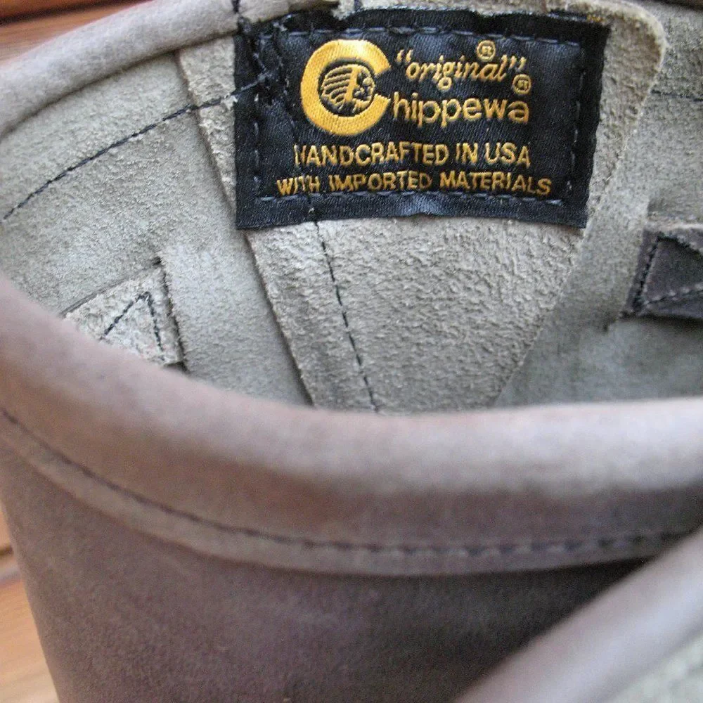 Chippewa 5.5 Womens Light Brown Harness Boots